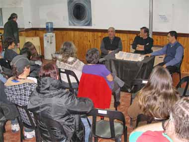 una vista de la presentacion