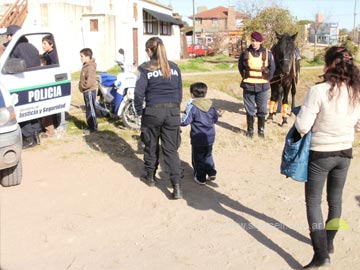 La Departamental organiz� una actividad de difusi�n el d�a del ni�o en Ostende