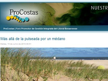 portal Pro Costas: una nota con algo m�s que toda una posici�n al respecto